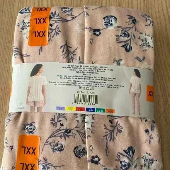 🆕 Lucky 🍀 Brand Ladies' 3-piece Pajama Set XXL🆕 - Picture 5 of 6